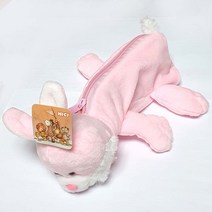 동물인형봉제필통 토끼/ 소품주머니 파우치 문구 완구 학용품 달란트 졸업입학생일 어린이선물