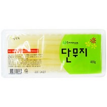 두레생협 김밥용단무지 고추장아찌/깻잎장아찌/매실장아찌/명이나물장아찌/반찬/젓갈, 단일 수량