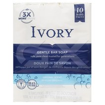 IVORY 아이보리 오렌지널 미국산 비누 90GX10개입, 90g, 10개