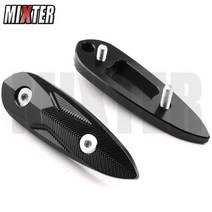 야마하호환 파츠 부품오토바이 백미러 수정 커버 플레이트 홀 어댑터 클램프 마운트 캡 YAMAHA YZF R3 201, 01 black