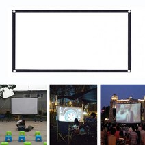 미니 빔 프로젝터 전동 족자형 휴대용 롤러블 스크린 4:3 풀 HD 프로젝터 스크린 홈 시네마 72841001 0quot 옥외 ktv 사무실 휴대용 영사기 스크린을 위해 호환, 100인치