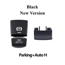 전자 주차 브레이크 스위치 자동 H 버튼 BMW 5 7 X3 X4 X5 X6 F 시리즈 F01 F02 F10 F18 F12 F15 F16 F25 F26, New  Black Set