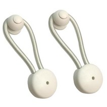 보트 트럭 자동차 커버 손잡이는 해양 보트 카약 요트와 번지 궁극적 인 충격 코드 클립을 당겨, White 2PC