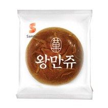 (라이프솔루션)삼립정통 밤만쥬 왕만쥬 60g 어린이집 아이들간식 가을과자, 왕만쥬 60g X 30개