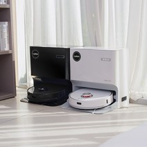 샤오미 10세대 인공지능 로봇청소기 시그니처 W2, 블랙