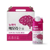 웰라이프 영양보충 대상웰라이프 뉴케어 메모리수 160ml (20팩) 고단백 간식 노인식 영양균형식 체중조절, 2set