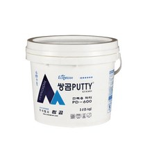 쌍곰 건축용퍼티 쌍곰퍼티 PD-600 (5kg)