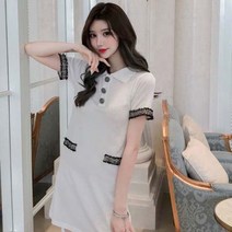 하객룩 출근룩 데이트 여름 예쁜 카라 단추 원피스 _ 21797EA