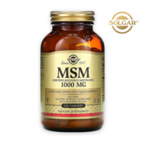 솔가 msm 식이유황 1000mg 120정 Solgar MSM (Methylsulfonylmethane) 1 000 mg 120 Tablets