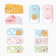 카카오프렌즈 리틀 필통 펜슬 파우치 케이스 라이언 어피치 캐릭터 사각 필통, 멀티 펜슬 파우치_라이언