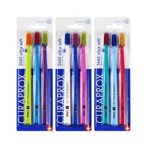 큐라덴 큐라프록스 소프트 칫솔 CS 5460 3개입(색상랜덤), 3매입, 1개