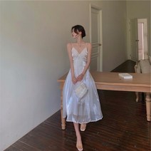 흰원피스 뷔에스트 스몰웨딩 44사이즈 원피스 드레스 엄마돌