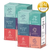 한예지 키스해링 오브제 미니 미용 각티슈 250매, 2팩, 6입