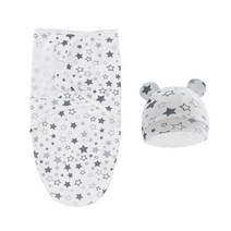 극동계침낭Baby Sleeping Bag Newborn Swaddle Wrap Hat Hug Quilt Infant Anti-startle Receiving Blanket, 01 01