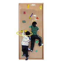 키드짐 암벽늑목 IKG1339 가로 90 x 높이 230cm 늑목 1개 숫자홀드 10개 설치프레임/어린이 클라이밍/암벽타기놀이