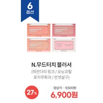 코드글로컬러 다운타우너 콜라보 및 Best 품목 기획전, N.무드터치 블러셔, 로지 무화과