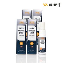 [비타민마을] 미국직수입 브라질 그린 프로폴리스 스프레이 1병 X 4 (총 4병), 상세 설명 참조, 상세 설명 참조