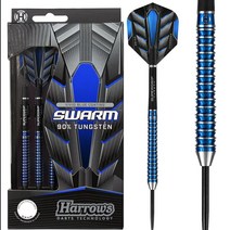 Harrows Swarm 90% 텅스텐 스틸 팁 다트 (23), 23.0 Grams