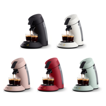 필립스 센세오 오리지널 플러스 파드 커피머신 Philips Senseo Original Plus Pod Coffee Maschine CSA210/60 5종 독일직구, 블랙