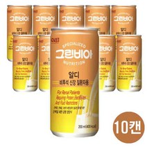 그린비아 알디 200ml x 10캔/비투석 신장질환자용, 10캔