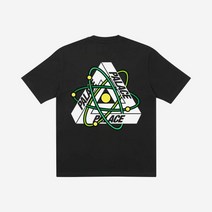 팔라스 트라이아톰 티셔츠 블랙 - 22FW Palace Tri-Atom T-Shirt Black - 22FW