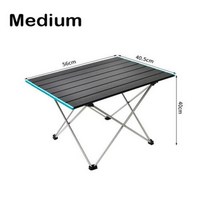 캠핑캐비넷 3단캠핑선반 폴더블쉘프 알루미늄 관광 캠핑 접이식 테이블 여행 바베큐 캠핑 테이블 접이식 캐비닛 휴대용 야외 초경량 테이블, M-블랙