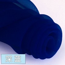레자원단 레쟈 유진 거즈 원단 75cm1미터 블랙 화이트 웨딩 메쉬 투명 스티프 레이스, PEACOCK BLUE_Long100cm Width15