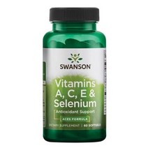 스완슨 비타민 A C E & 셀레늄 소프트젤, 60개입, 2개