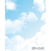 촬영배경지 배경지 하늘구름 사진촬영 배경천 촬영 택배 광고 스튜디오 하늘 PP종이, 오렌지레드NF-1140