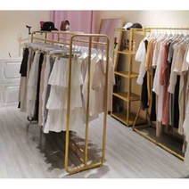 쇼핑몰 행거 여성 옷 가게 매장 창업 스탠드 디자인, 가로 100 세로 150