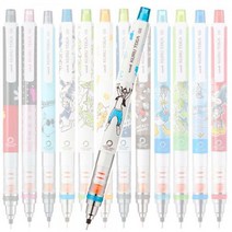미쯔비시 디즈니 한정판 쿠루토가 샤프 0.5mm 구피 M5-650DS, 도날드덕 블루