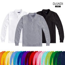 베이직 긴팔 PK카라티 19색 쿨론 단체티 유니폼 반티