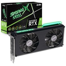 이엠텍 지포스 RTX 3060 Ti STORM X Dual OC D6 8GB LHR, 지포스 RTX 3060 Ti STORM X Dua