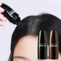 프롱 감쪽 헤어 새치 커버 스틱 8ml / 쓱쓱 빗어서 흰머리 새치 커버 틴트 마커, 브라운 2개