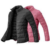 여성 경량 라이트 패딩 100% 오리털 덕다운 자켓 유니클로 대체 점퍼