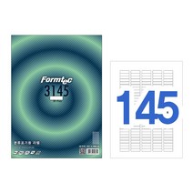 폼텍 LQ-3101 바코드용 라벨 (60단 20매), 폼텍 라벨 용지, 분류용 LQ-3145 (189단)