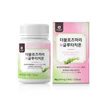 글루타치온 효모 고순도 로즈마리 메리골드 추출분말 콜라겐 장용성 글루타티온 효과 비타민C 60정, 1개