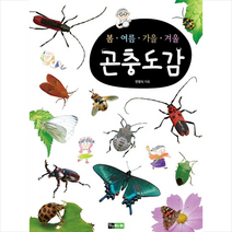 진선아이 봄 여름 가을 겨울 곤충도감 +미니수첩제공, 한영식
