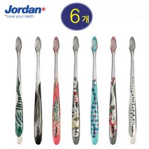 조르단 인디비주얼 칫솔, 6개입, 1개