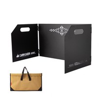 캠핑 버너 바람막이   가방 세트, 블랙(바람막이)