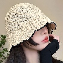 데이즈원 여성 벙거지모자 여자 학생 봄 여름 밀짚모자 버킷햇