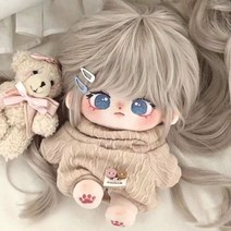 20cm 무속성 솜인형 옷 44종 택1 솜깅이 아이돌, 05.따뜻한스웨터(옷만배송 인형없음)