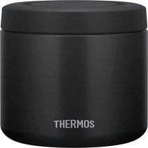 써모스 진공 보온 도시락통 수프자 300ml 400ml 500ml, 400mlml, 블랙