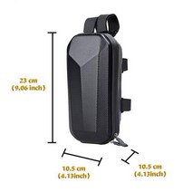 전기자전거 부속품 2L 전기 스쿠터 가방 샤오미 앞 자전거 부품 M365 방수 캐리, Black+프랑스
