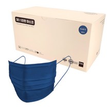 대단한마스크 그란데 비말차단 마스크 특대형 KF-AD, 네이비 30매