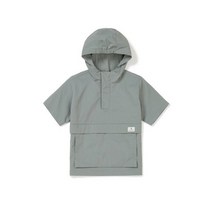 얇은 후드 오버핏 캐주얼 봄 바람막이 스노우피크 어패럴 S23MKRAN85 키즈 루트 아노락 Light Khaki