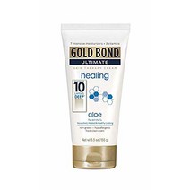 Gold Bond 알로에 함유 얼티밋 힐링 스킨 테라피 크림 - 프레시 클린 156.9g (5온스) 2팩, Aloe Vera_5.5 Ounce (2개)