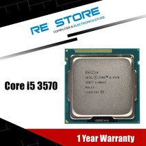 인텔 i5 3570 프로세서 쿼드 코어 3.4Ghz L3 = 6M 77W 소켓 LGA 1155 데스크탑 CPU, 한개옵션0