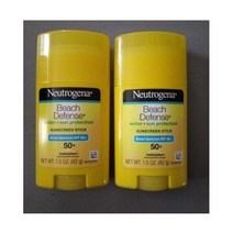 선크림 뉴트로지나 비치 디펜스 선크림 스틱 SPF50+ 1.5온스 EA 2팩