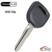 자동차 키 케이스 커버 셸 교체 CX-7 CX-9 혼다 3 5 6 RX8 MX-5 Miata Uncut 점화 트랜스 폰더 칩, [02] With 4D63 Chip